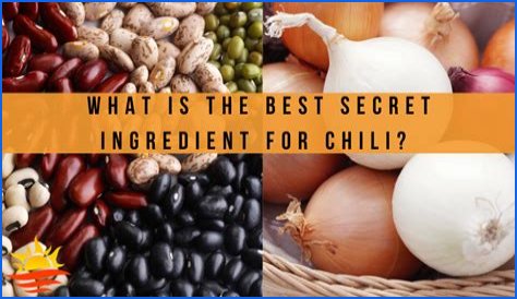 What is the best secret ingredient for chili?